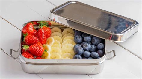 kids steel snack box|stainless steel lunch box reviews.